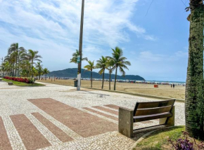 Lindo apto c vista a beira mar em Praia Grandee SP